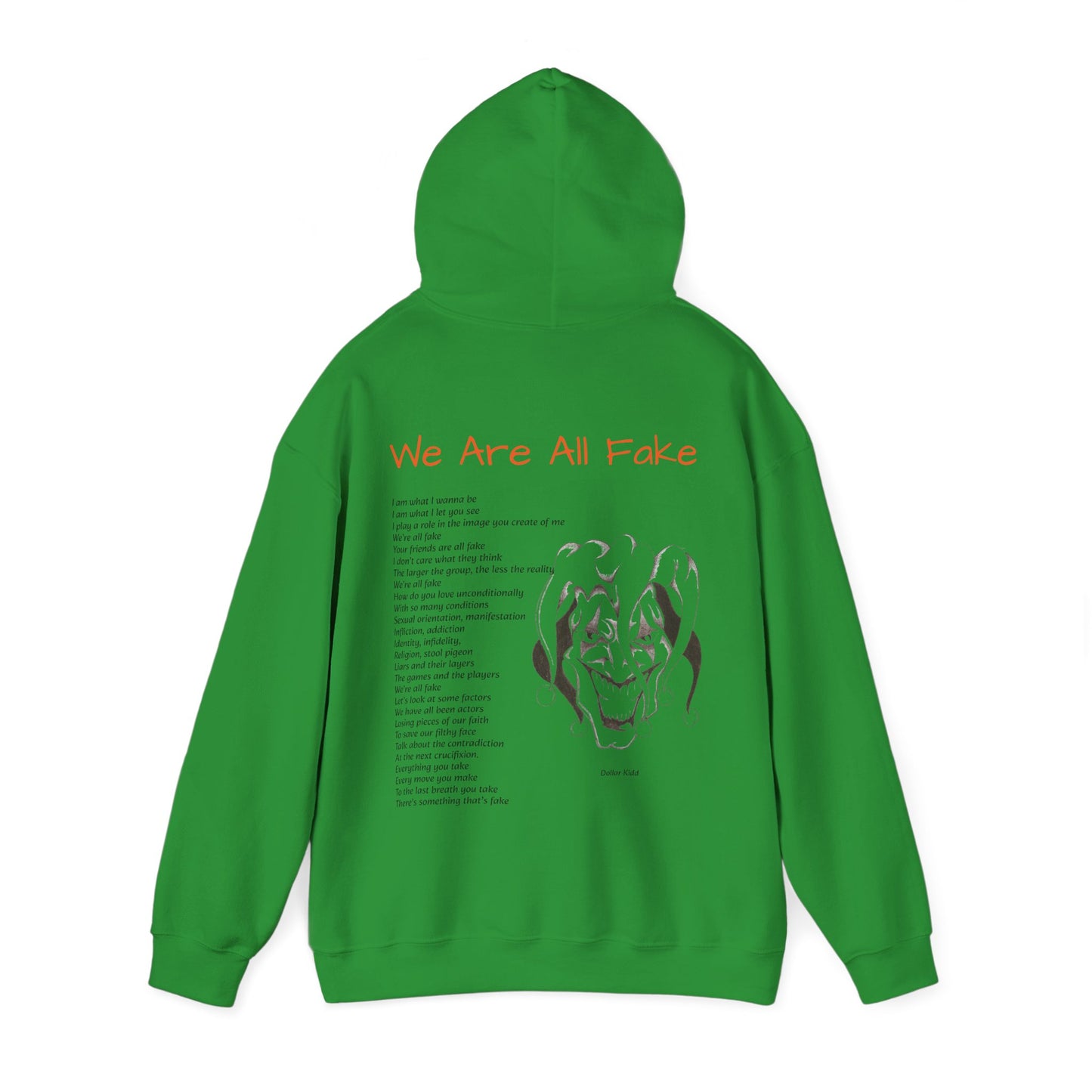 We Are All Fake Unisex Heavy Blend™ Hooded Sweatshirt
