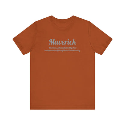 Maverick - Maverick Unisex Jersey Short Sleeve Tee