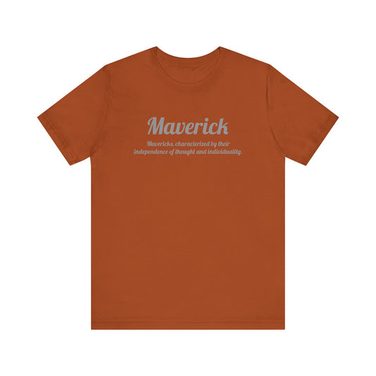 Maverick - Maverick Unisex Jersey Short Sleeve Tee