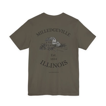 Focused on Our Future - Biker Back - Unisex Jersey Short Sleeve Tee