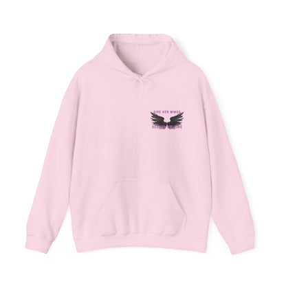Give Her Wings Unisex Heavy Blend™ Hooded Sweatshirt
