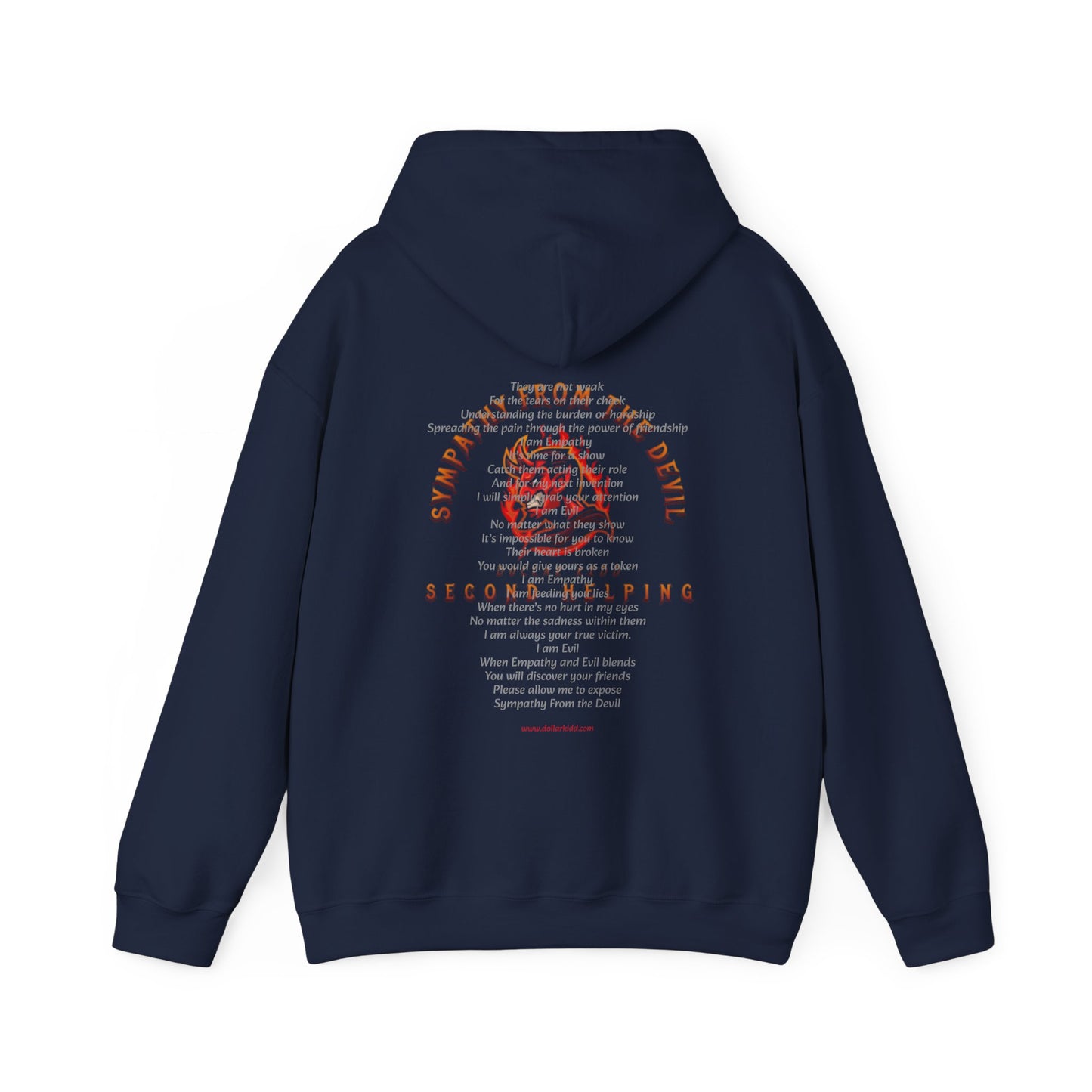 Sypathy From The Devil Unisex Heavy Blend™ Hooded Sweatshirt