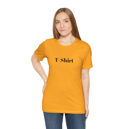 T-Shirt - Unisex Jersey Short Sleeve Tee
