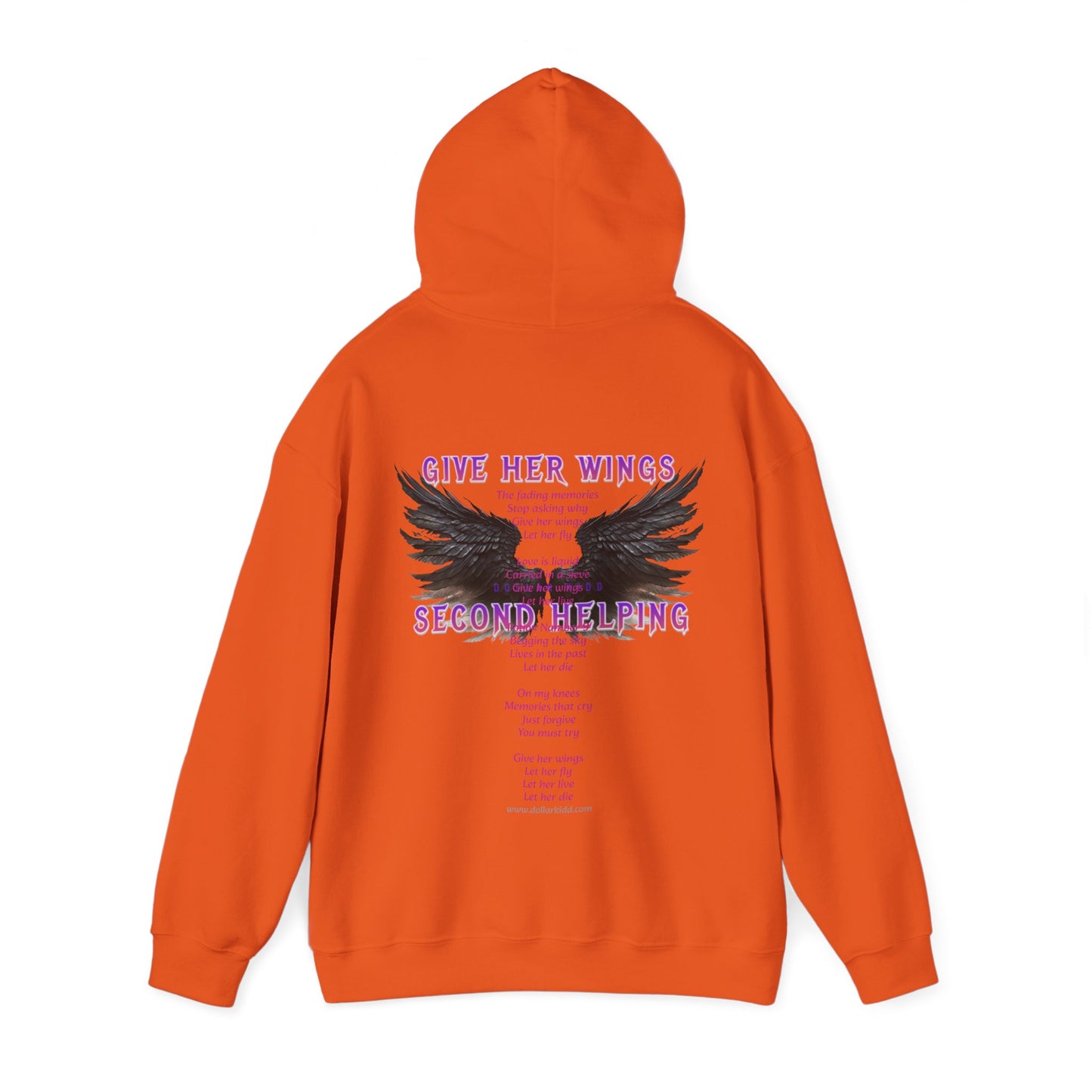 Give Her Wings Unisex Heavy Blend™ Hooded Sweatshirt