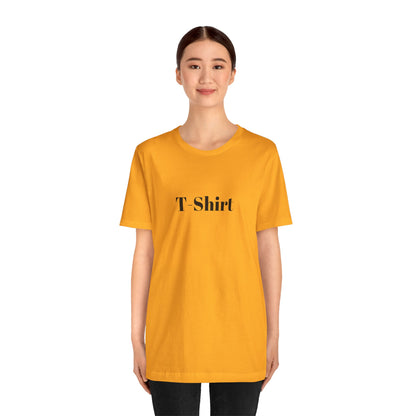 T-Shirt - Unisex Jersey Short Sleeve Tee