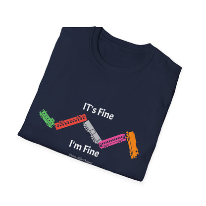 KO - It's Fine I'm Fine - Unisex Softstyle T-Shirt