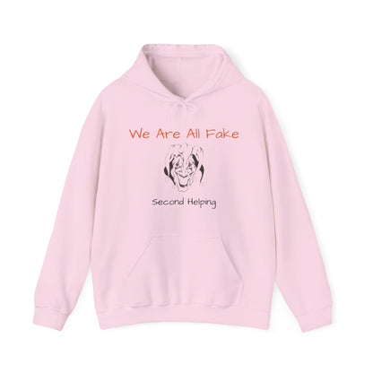 We Are All Fake Unisex Heavy Blend™ Hooded Sweatshirt