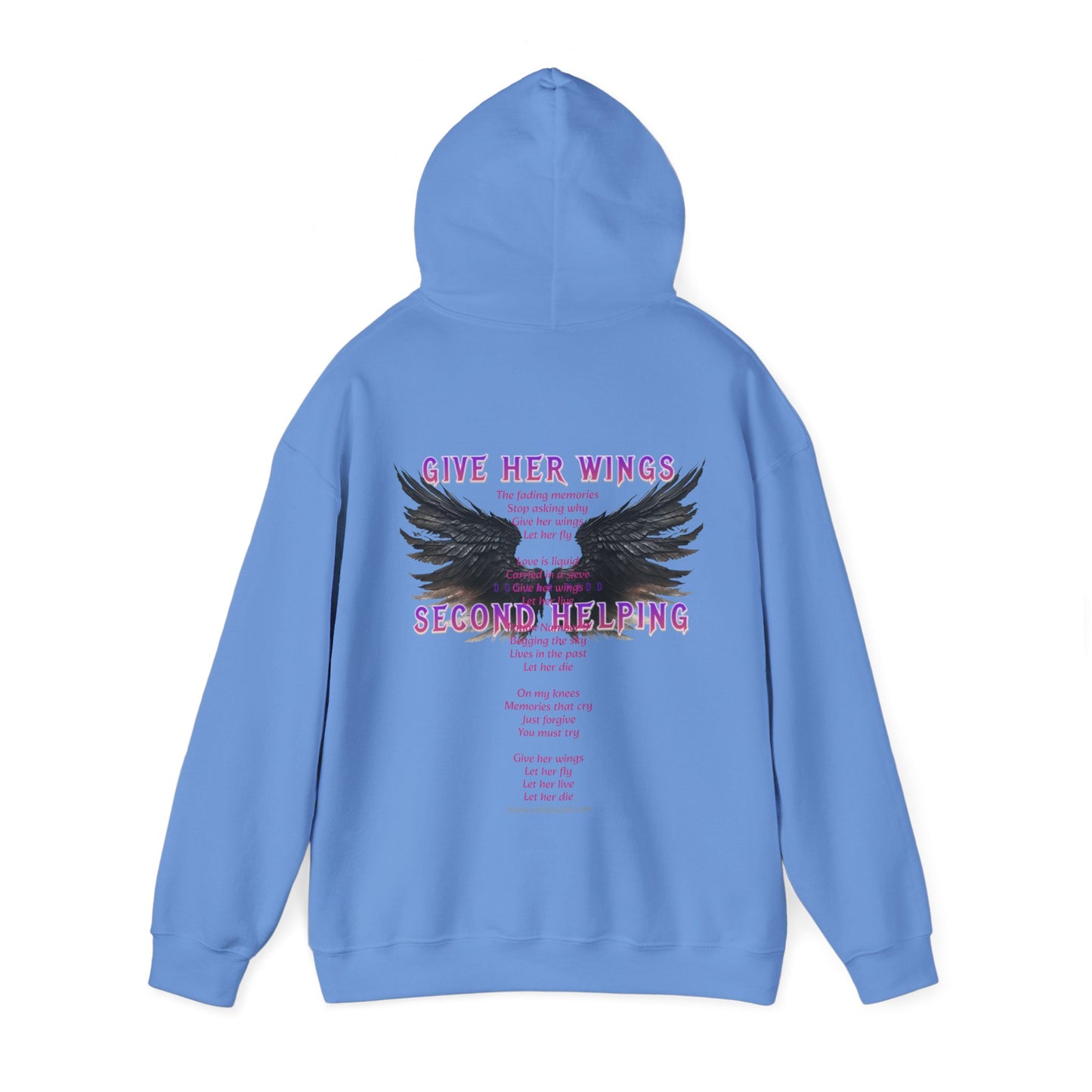 Give Her Wings Unisex Heavy Blend™ Hooded Sweatshirt