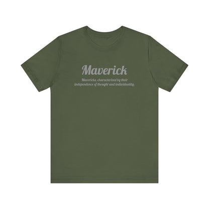 Maverick - Maverick Unisex Jersey Short Sleeve Tee