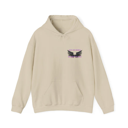 Give Her Wings Unisex Heavy Blend™ Hooded Sweatshirt