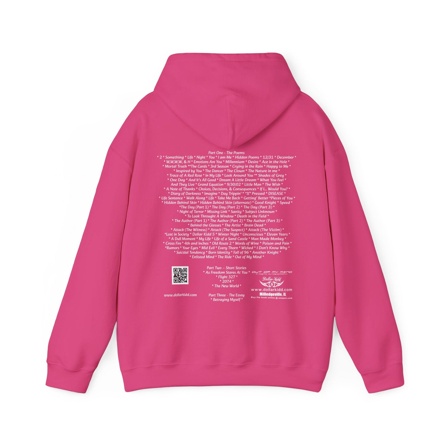 Dollar Kidd - Out Of My Mind - All Titles Wh Unisex Heavy Blend™ Hooded Sweatshirt