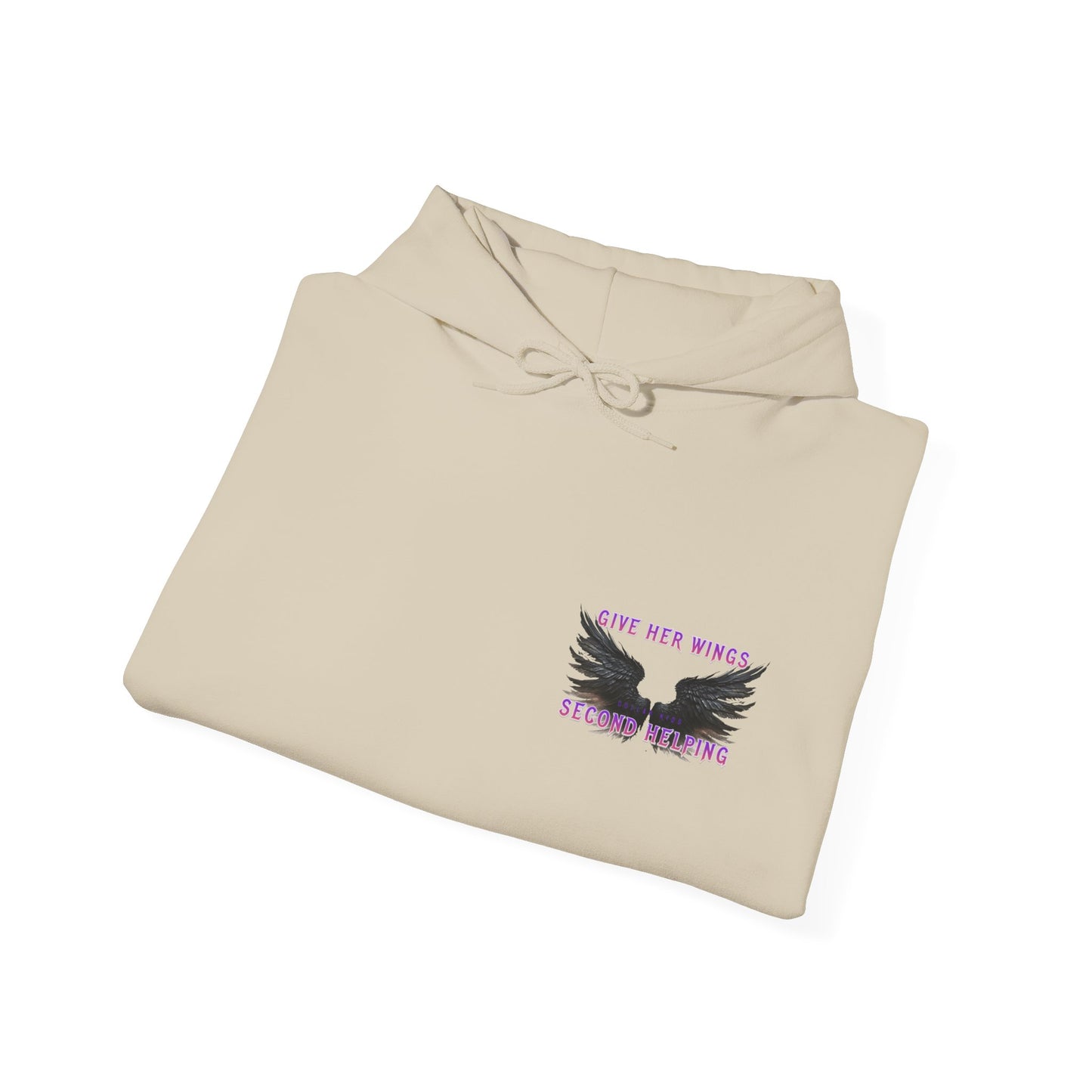 Give Her Wings Unisex Heavy Blend™ Hooded Sweatshirt