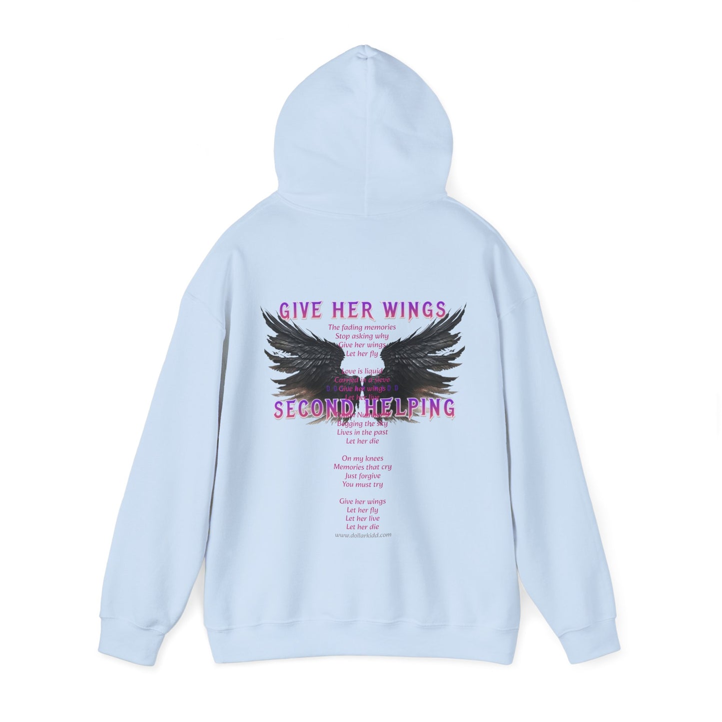 Give Her Wings Unisex Heavy Blend™ Hooded Sweatshirt
