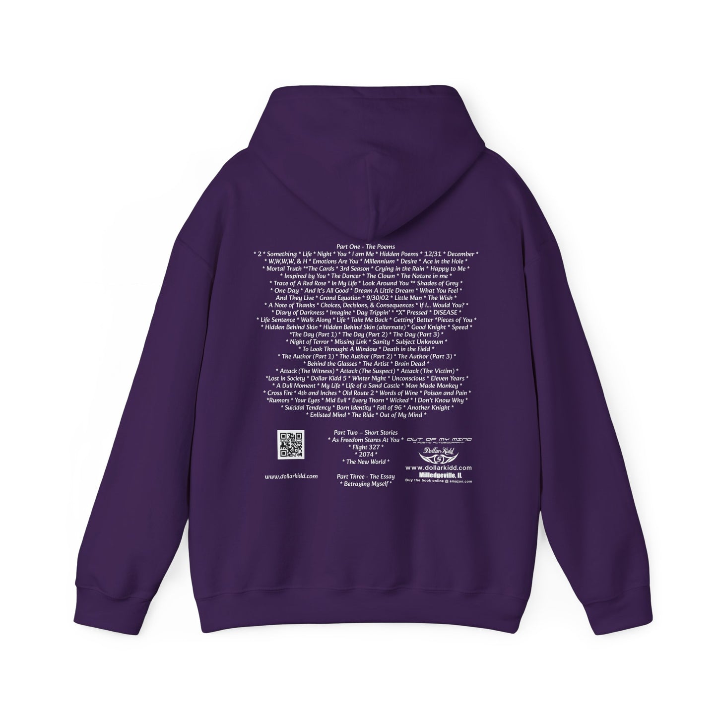 Dollar Kidd - Out Of My Mind - All Titles Wh Unisex Heavy Blend™ Hooded Sweatshirt