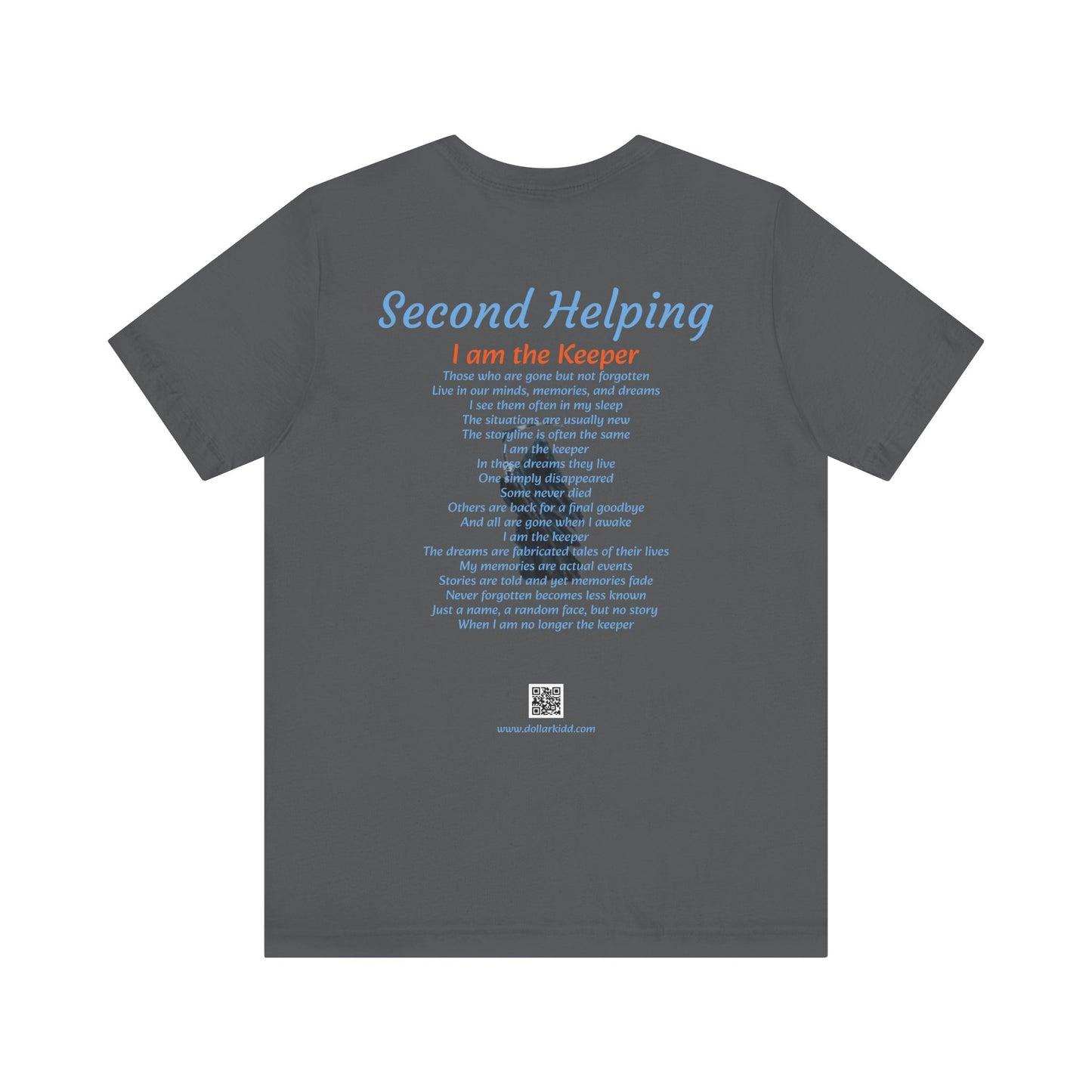 And They Live (front) I Am The Keeper (back) Unisex Jersey Short Sleeve Tee