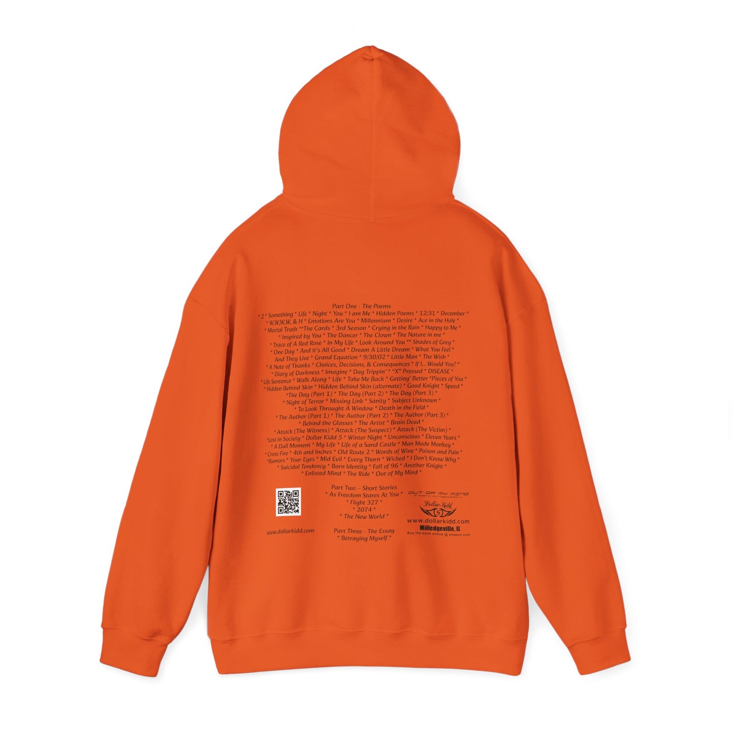 Dollar Kidd - Out Of My Mind - All Titles BL Unisex Heavy Blend™ Hooded Sweatshirt