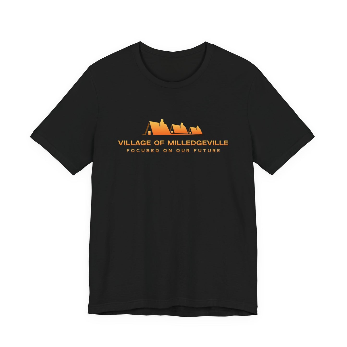 Focused on Our Future - Biker Back - Unisex Jersey Short Sleeve Tee