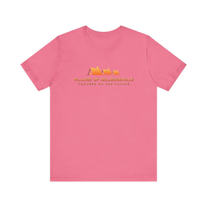 Focused on Our Future - Biker Back - Unisex Jersey Short Sleeve Tee
