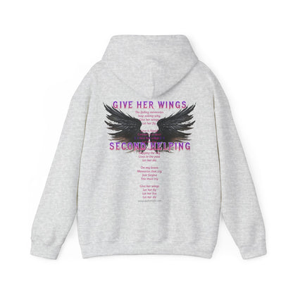 Give Her Wings Unisex Heavy Blend™ Hooded Sweatshirt