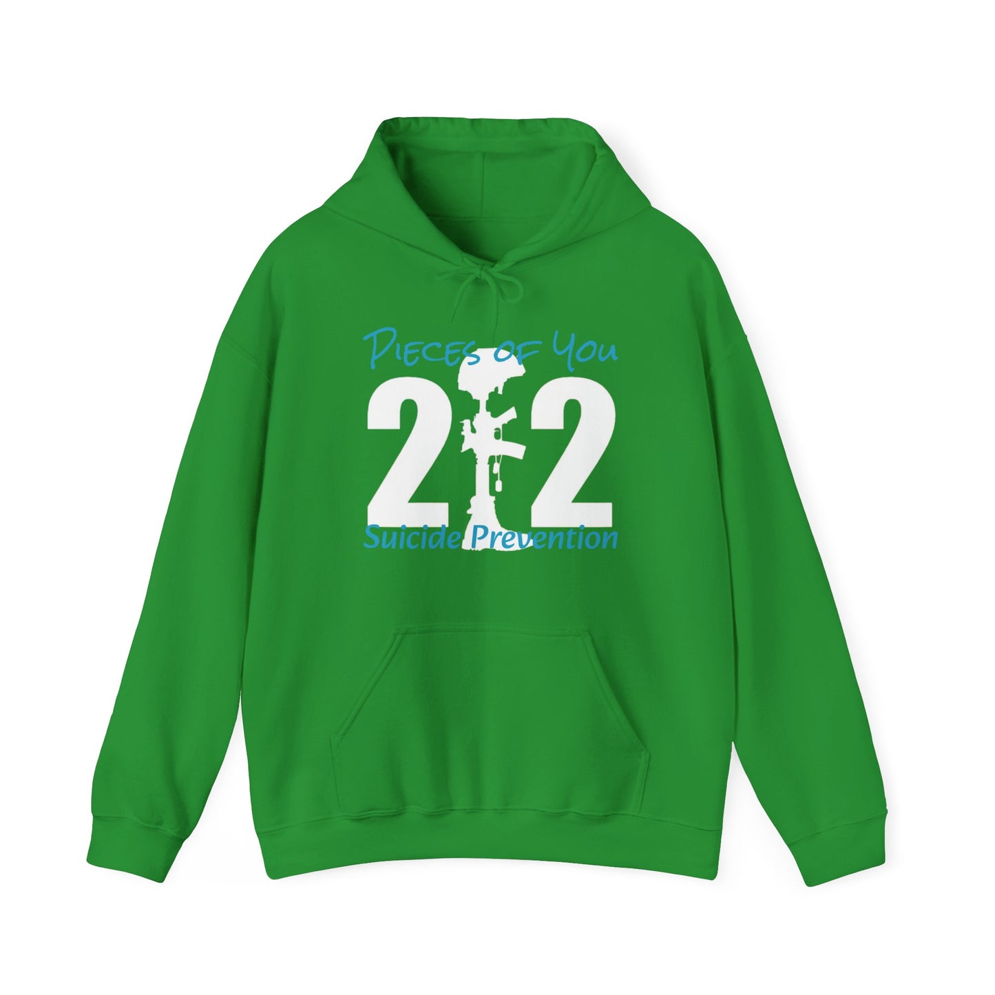 Awareness - Suicide Prevention - 22 Veteran's A Day Unisex Heavy Blend™ Hooded Sweatshirt