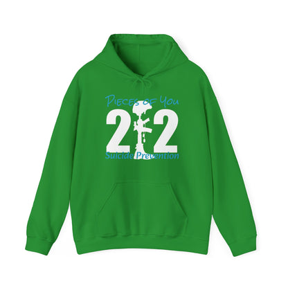 Awareness - Suicide Prevention - 22 Veteran's A Day Unisex Heavy Blend™ Hooded Sweatshirt