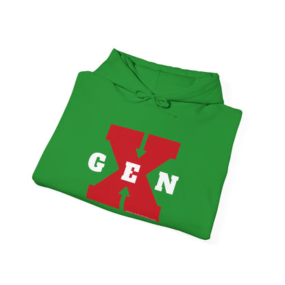 Gen X - 01 Big Red Unisex Heavy Blend™ Hooded Sweatshirt